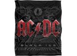 Ac/Dc - Coperta "Black Ice"", Setosa E Morbida TV23818 (Taglia Unica) (Nero/Rosso)"