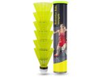 6X Palle Da Badminton Gialle Per L'allenamento E La Competizione Di Badminton