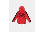 Spider-Man - Miles Morales - Felpa Con Cappuccio Per Ragazzi Rosso-158/164