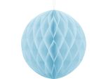 Palla A Nido D'ape Lumina Azzurro 30 Cm