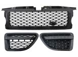 Griglia Per Sport 05-08 L320 Autobiography Look All Black Prese D'aria Laterali