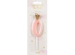 Candela Di Compleanno 0 Rosa
