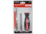 Awtools Doppio Cacciavite Con 6 Punte Intercambiabili 6-In-1, Strumento Di Alta Qualità De, Ideale Per Lavori Di Precisione De, Resistente E Forte, Perfetto Per Le Riparazioni.