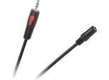 Cavo Audio Aux 1M Mini Jack 3,5Mm Maschio-Femmina Solido Eco-Line