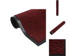 Vidaxl Zerbino Trapuntato 60X180 Cm Rosso - Zerbini