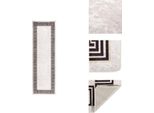 Vidaxl Tappeto Lavabile 80X300 Cm Beige Chiaro Antiscivolo - Tappeti