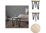 Vidaxl Tavolino In Rovere Sonoma Ø35 Cm Mdf - Tavolini