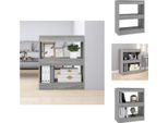 Vidaxl Libreria/Divisorio Grigio Sonoma 60X30X72 Cm - Librerie E Scaffalature