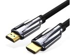 Vention Cavo Hdmi 2.1 8K In Nylon Intrecciato 1,5 M Nero Tipo Metallo