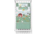 Biancheria Da Letto Per Neonati 90X120 Fattoria Trattore Cotone