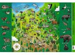 Mappa Degli Animali Della Polonia (Mappuzzle Junior)