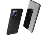 Custodia Clear View Per Xiaomi 13 Lite Flip Cover Nera