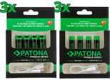 24X Batterie Al Litio Ricaricabili Patona Premium USB-C Aaa E Aa (6X Blister Da 4)