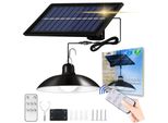 Lampada Da Giardino A Led Solare A Sospensione Con Sensore Crepuscolare, Lampadario + Telecomando