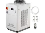 Succebuy CW6000 Refrigeratore D'acqua Industriale, Sistema Di Raffreddamento A Compressore Da 1500 W, Serbatoio Da 15 L, Portata 65 L/Min, Macchina Per Incisione Laser CO2