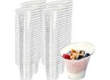 Bicchieri Da Dessert In Plastica Bicchiere A Corno Diagonale 170Ml/25Pz