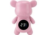 Termometro Digitale Da Bagno Per Bambini A Forma Di Orso Indicatore Di Sicurezza Della Temperatura Ambiente Dell'acqua Giocattolo Per Neonati Rosa