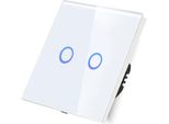 Interruttore A Doppio Tocco Wi-Fi + Bl Bianco Con N__