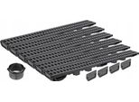 Linea Di Scarico H55 Griglia In Plastica Fino A 1,5 Tonnellate A15 Set 6M Aquer