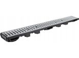 Drenaggio Lineare Grondaia A15, Griglia Metallica H55