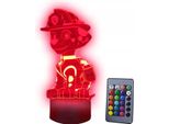 3D-Led-Lampe Paw Patrol Marshall Colore Misto + Fernbedienung