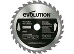 Lama Evolution 180 Mm / 30 Denti Tct Con Punta In Widia Per Il Taglio Del Legno Per Motosega