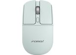 Inf Mouse Wireless 2.4G + Bluetooth Dual Mode, Click Silenzioso, Rotella Metallo Grigio