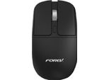 Inf Mouse Wireless 2.4G + Bluetooth Dual Mode, Click Silenzioso, Rotella Metallo Nero