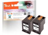 Peach PI300-653 - Inchiostro A Base Di Pigmento - Nero - Hp - Multi Pack - Hp Deskjet 1110 Hp Deskjet 2100 Series Hp Deskjet 2130 Hp Deskjet 2132 Hp Deskjet 2134 Hp Deskjet... - 6 Ml