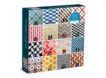 Galison Puzzle Quadrato A Mosaico 500 Pezzi