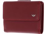 Golden Head Pelle Portafoglio Polo Rfid Protect Ladies Purse Wallet Red Rosso