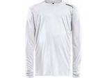 Craft Rush Ls Tee Jr Bianco 158/164