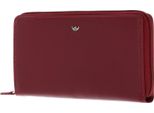 Golden Head Portafoglio Polo Rfid Protect Zipped Ladies Purse Wallet Red Rosso Scuro