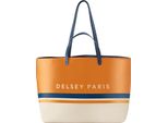 Delsey Paris Borsa A Tracolla Borsa Shopper Croisiere Tote Bag Roland Garros Orange Multicolore