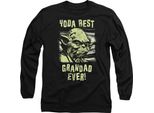 Star Wars - Maglietta "Yoda Best Grandad"" Per Uomo/Donna Unisex TV14409 (Xxl) (Nero)"