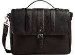 Ted Baker Cartella Borsa Da Ufficio Con Scomparto Per Laptop Wayvees House Checkpoliuretanosatchel Briefcase Black Nero