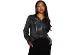 Principles - Camicia Con Collo A Contrasto Per Donna DH7851 (38 It) (Argento)
