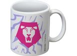 K-Pop Demon Hunters - Tazza Da Caffè, Saja Boys PM12506 (Taglia Unica) (Bianco/Rosa)