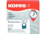 Kores Farbband Fr Oki Ml 182/390, Nylon, Schwarz