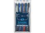 Roller Schneider One Hybrid C 03 Assortiti Astuccio In Cartone 4 Pezzi
