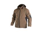 Dassy® Gravity Giacca Softshell Lehmbraun/Anthrazitgrau Taglia S Lunghezza: Standard