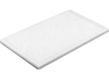 Tagliere Con Scanalatura, Con Piedini, Gn 1/1, Altezza 20 Mm, Bianco