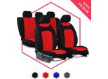 Coprisedili Auto Coprisedili Universali Per Isuzu D-Max Ii Rosso Auto Set Nuovo