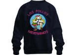 Los Pollos Hermanos Fast Food Serie Cult Fanart Unisex Felpa Pullover, Navy, S
