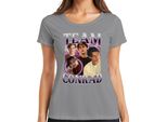 Team Conrad Fan Gift Fanclub Series Fan The Summer I Got Pretty Maglietta Da Donna, Grigio, 3XL