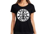 Basic Witch Strega Di Halloween Zucca Regalo Donna Divertente Maglietta Cool Donna, Nero, 3XL