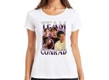 Team Conrad Fan Gift Fanclub Series Fan The Summer I Got Pretty Maglietta Da Donna, Bianca, S