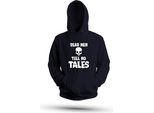 Dead Men Tell No Tales Pirate Skull Sailor Old Unisex Hoodie Hoodie, Navy, Xl