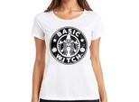 Basic Witch Strega Di Halloween Zucca Regalo Donna Divertente Maglietta Cool Donna, Bianco, 3XL