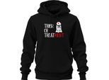 Infermiera Halloween Trick Or Treatment Regalo Infermieristico Felpa Con Cappuccio Unisex, Nero, L
